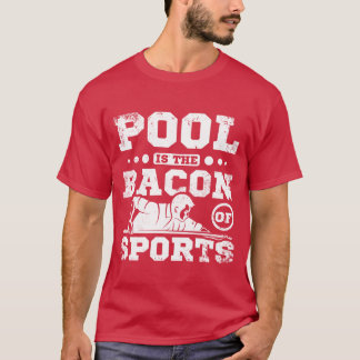 Pool är sportens bacon vintage t shirt