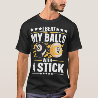 Pool Biljard Lag 8 Boll Pool Biljard Spelare - B T Shirt
