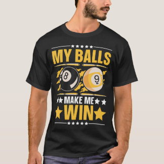 Pool Biljard Team 8 Boll Pool Biljardspelare - B T Shirt