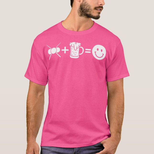 Pool Billard 8-Ball Cue Billiard T Shirt (Framsida)