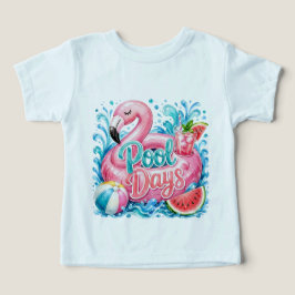 Pool Days Baby Småbarn T-Shirt