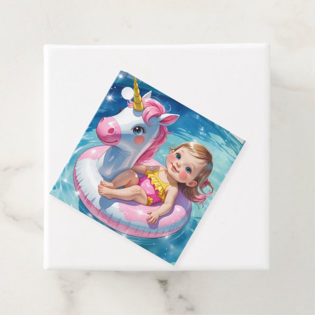 Pool Days Gåvor Etiketter (På plats)