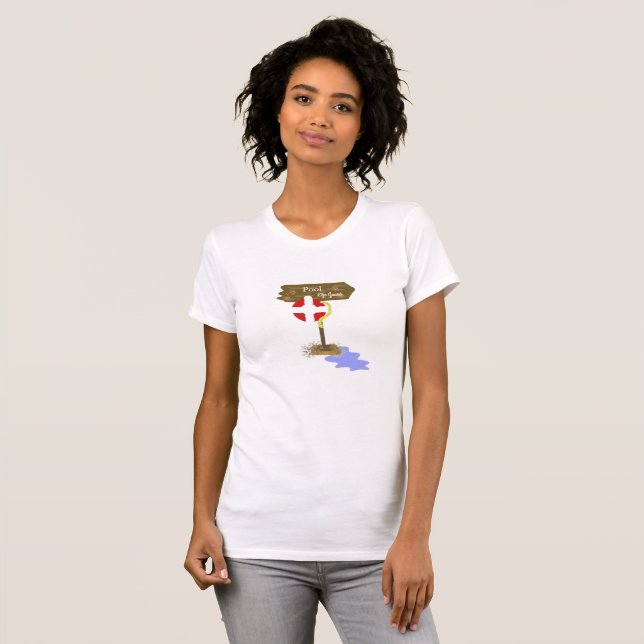 Pool Livvakt T Shirt (Hel framsida)