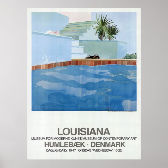 Pool Och Trappor Poster (Framsidan)