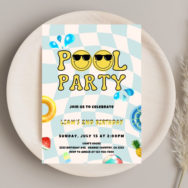POOL PARTY INBJUDNINGAR (Pool Party)