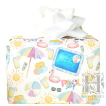 Pool Party Presentpapper