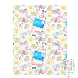Pool Party Scrapbookpapper