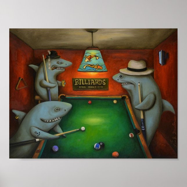 Pool Sharks Poster (Framsidan)