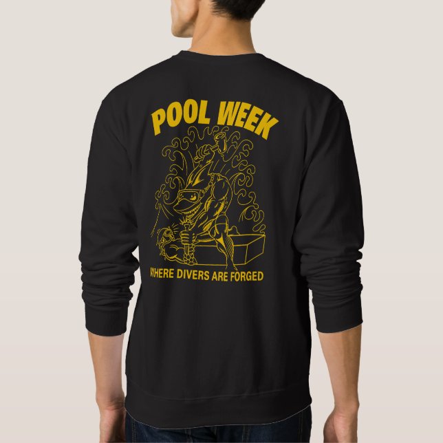 Pool Vecka Tröja Lång Ärmad Tröja (Baksida)