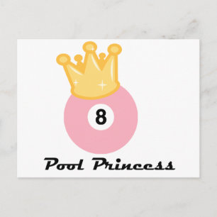 PoolChick Bassäng Princess Vykort