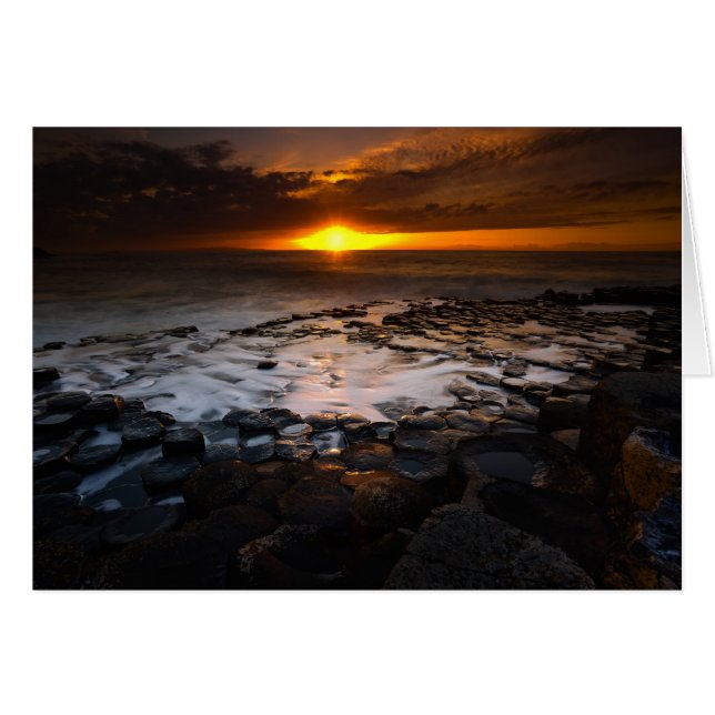 Pooling Vatten Hälsningskort (Framsidan Horizontal)