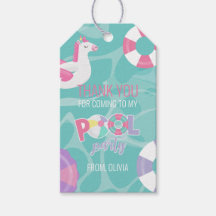 Poolparty Enhörning Rosa Tack Förpresent