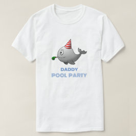 Poolparty Födelsedag T Shirt