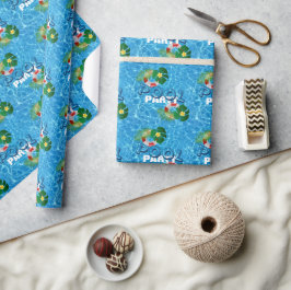 Poolparty för barn presentpapper