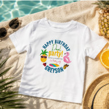 Poolparty | Modern sommarinspirerad födelsedagsfes