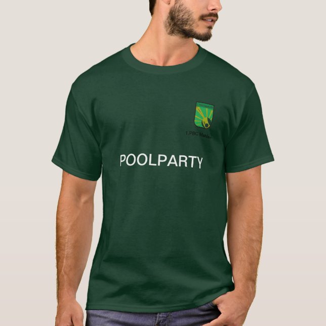 POOLPARTY T-SHIRT (Framsida)