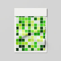 Poolplattor, gröna mosaikplattor, geometriskt möns