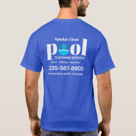Poolrengöringstjänst T Shirt
