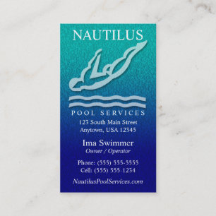 Poolservice Visitkort