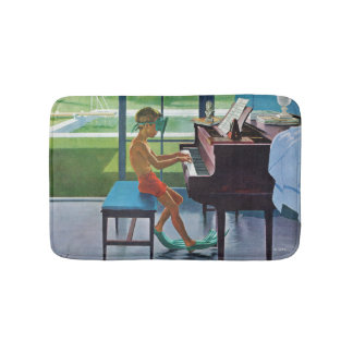 Poolside Piano Practice Badrumsmatta