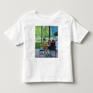 Poolside Piano Practice Tee Shirt