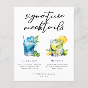 Poolside Signatur Mocktails Sommarmeny