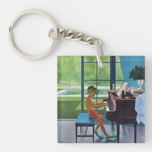Poolsidepianot övar