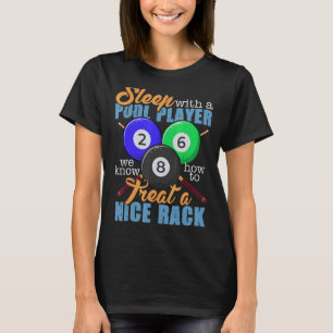 Poolspelare Gif Biljard 8 Ball T Shirt