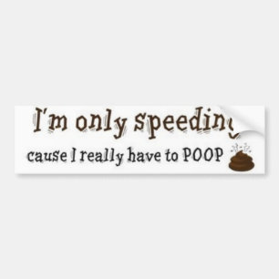 poop bildekal