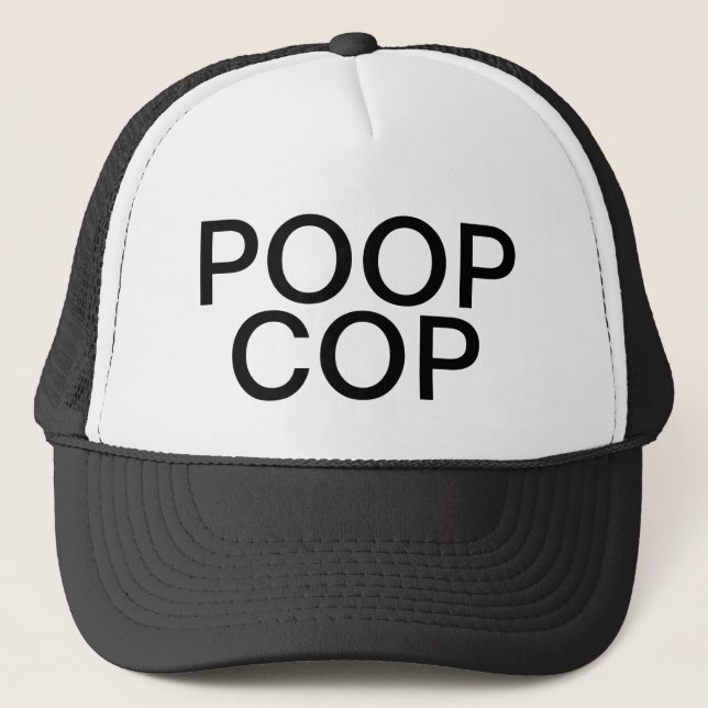 POOP COP - CAP KEPS (Framsida)