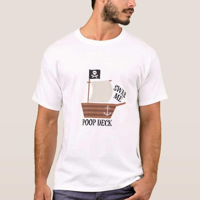 Poop Deck T Shirt (Framsida)