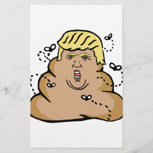 poop donald trump brevpapper