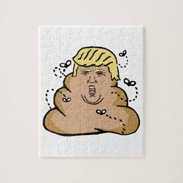 poop donald trump pussel (Vertikal)