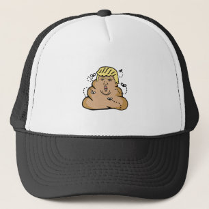 poop donald trump truckerkeps