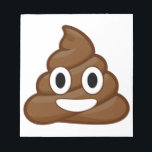 poop emoji anteckningsblock<br><div class="desc">poo emoticon tecknad animage art trendig hipster brun,  vit,  rolig gag skämt emojis</div>