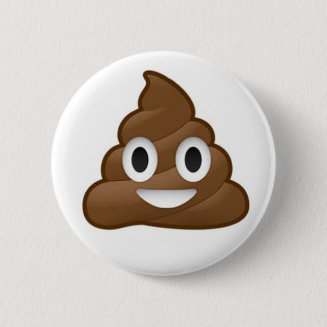 Poop Emoji Button Knapp (Framsida)