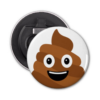 Poop Emoji Flaska Öppna Flasköppnare