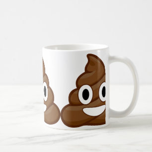 poop emoji kaffemugg
