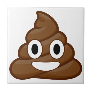 poop emoji kakelplatta