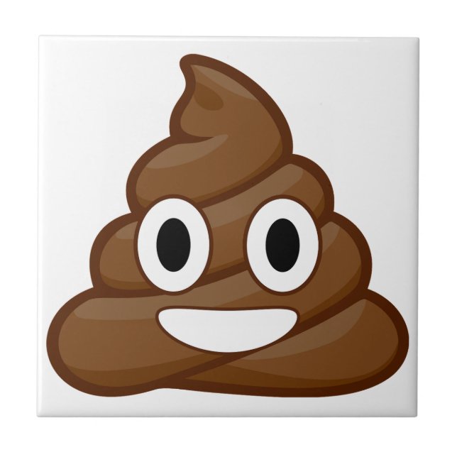 poop emoji kakelplatta (Framsidan)