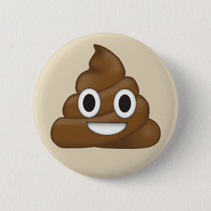 Poop Emoji Knapp