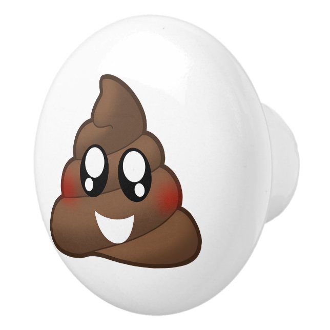 Poop Emoji Knopp (Höger)