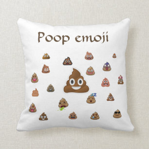 Poop Emoji Kudde