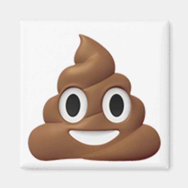 Poop emoji magnet (Framsidan)