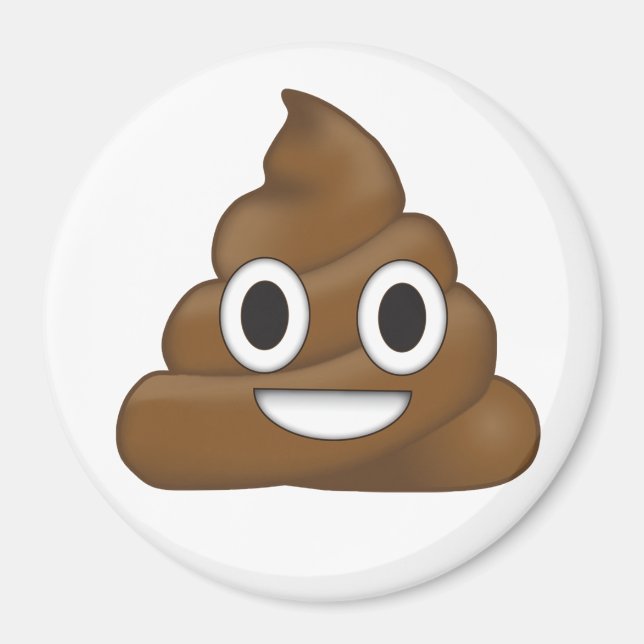 Poop emoji magnet (Framsidan)