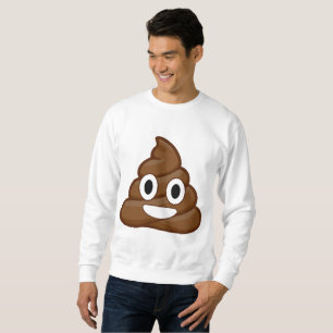 Poop emoji manar sweatshirt