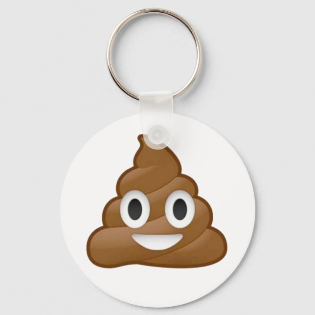 Poop emoji nyckelring (Framsida)