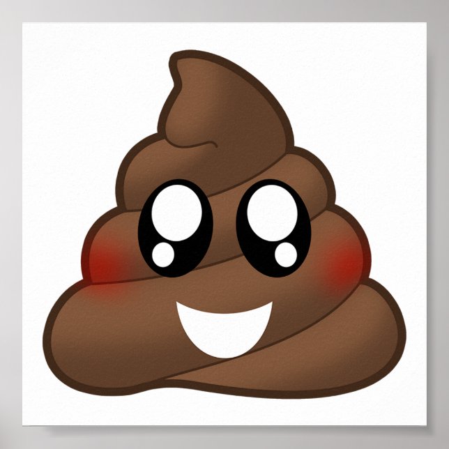 Poop Emoji Poster (Framsidan)
