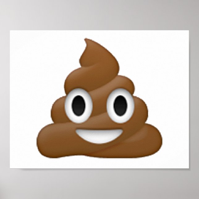 Poop - Emoji Poster (Framsidan)