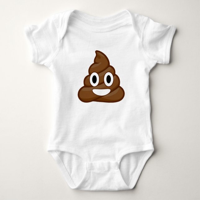 poop emoji t-shirt (Framsida)